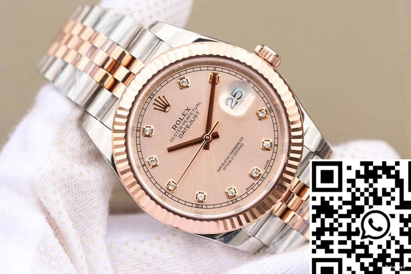 Sundust Factory M126331-0008 Rose Datejust Rolex Dial Gold EW 0911